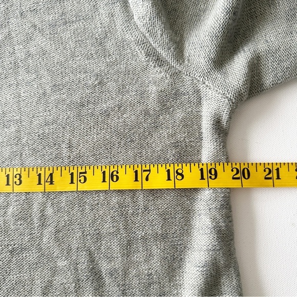 J. Jill Wearever Funnel-Neck Sweater Grey Women’s Medium - Picture 10 of 11